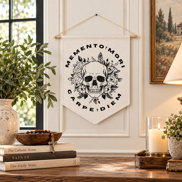 Memento Mori |Carpe Diem Pennant