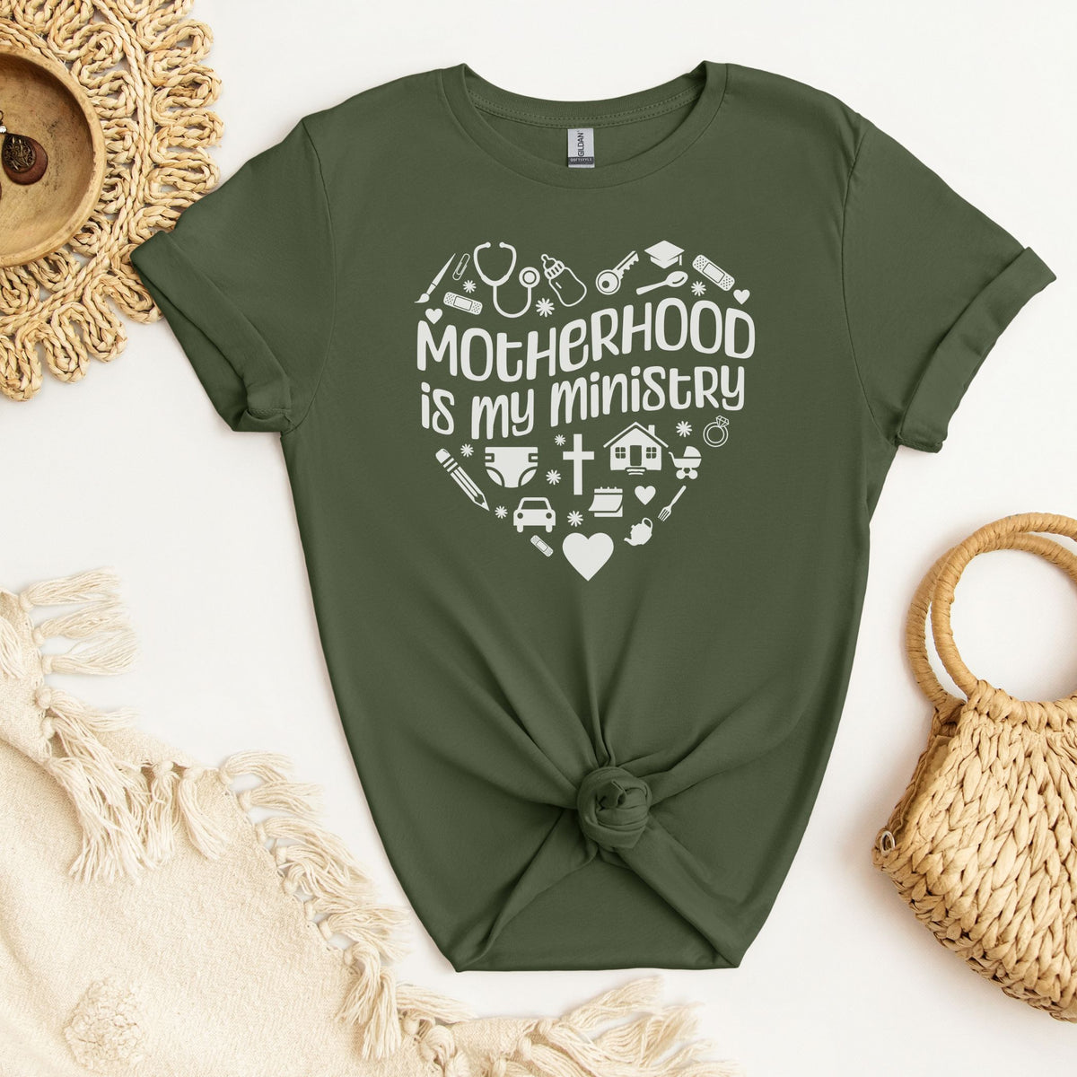 Motherhood is My Ministry: T-Shirt