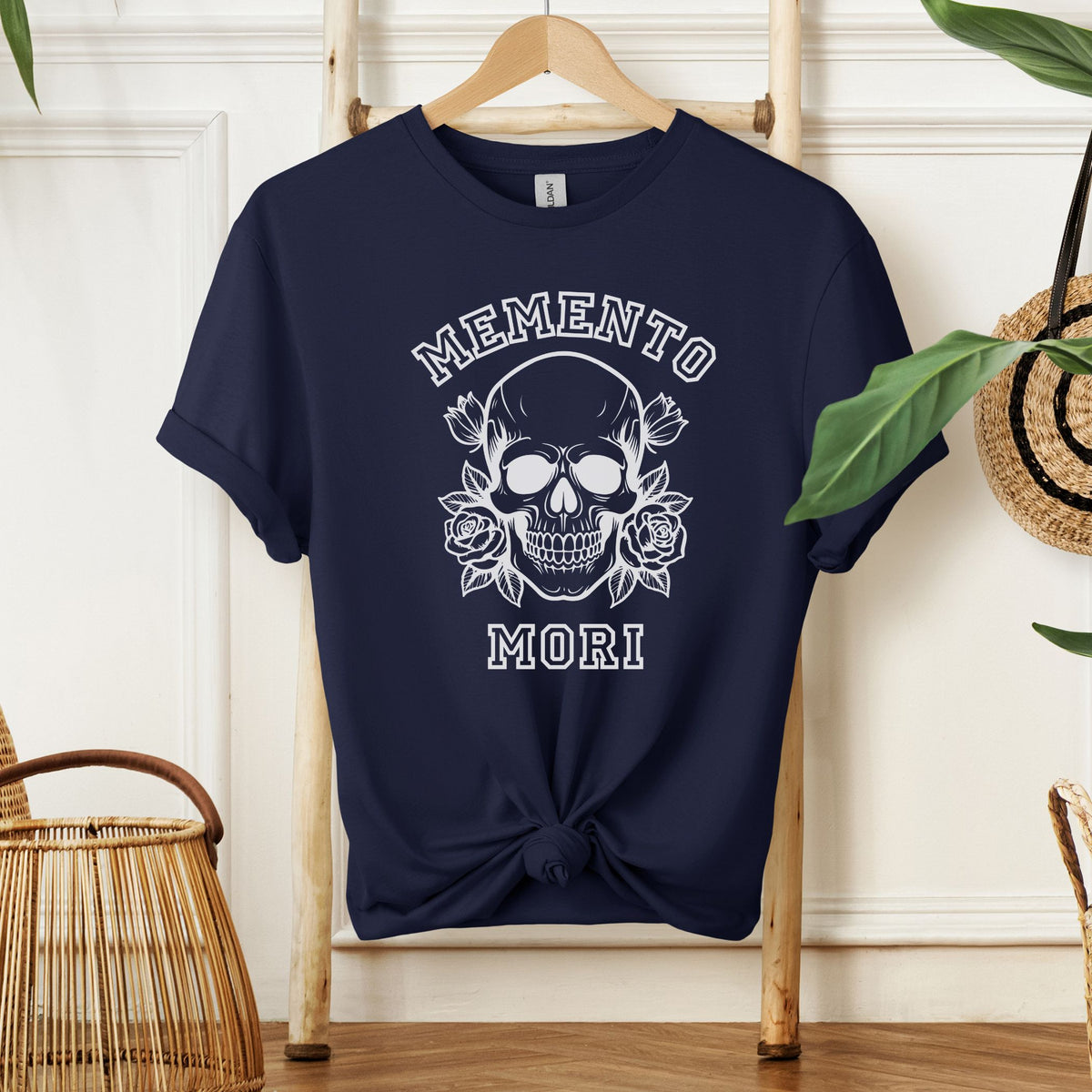 Memento Mori Varsity Unisex TShirts