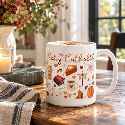 Spicy Catholic: Ceramic Mug