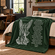 St Michael Archangel Blanket