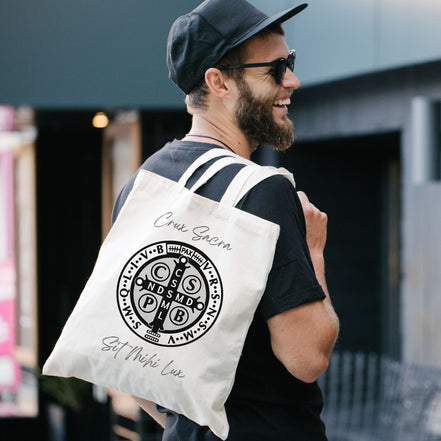 St. Benedict Medal Tote Bag