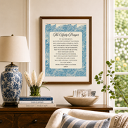 The Unity Prayer x William Morris Marigold:  Printable Wall Art