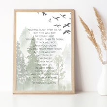 Load image into Gallery viewer, You Will Teach Them to Fly - St. Teresa of Calcutta - Printable Wall Art
