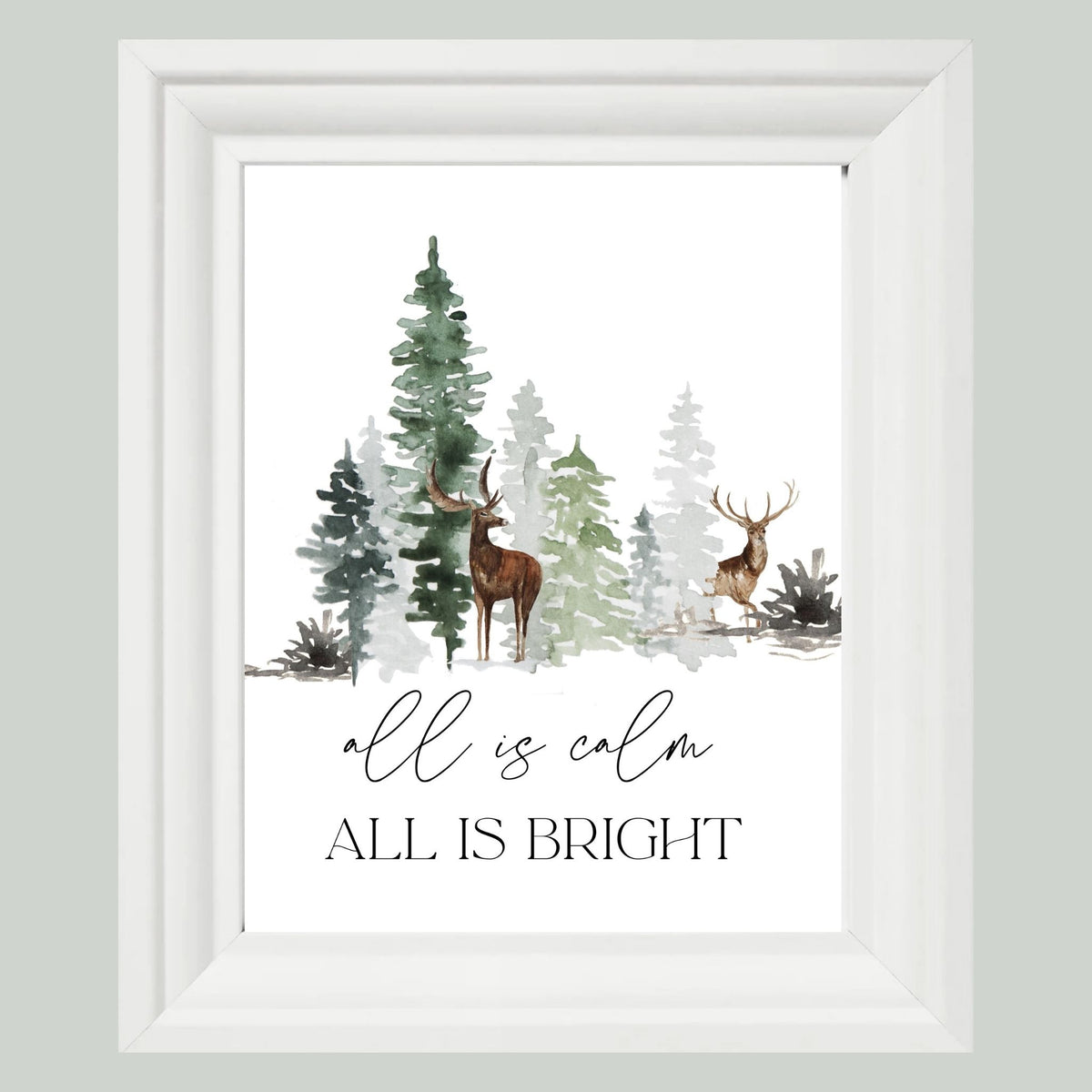 All is Calm - Printable Wall Art