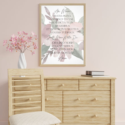 Ave Maria - Printable Wall Art