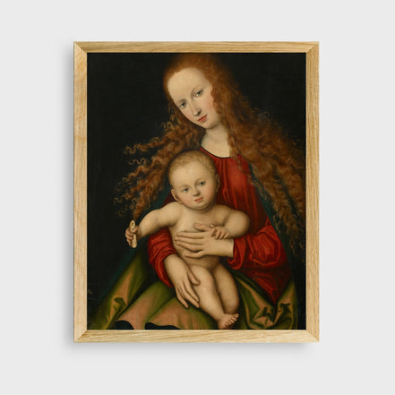 Madonna and Child: Cranach the Elder - Printable Wall Art
