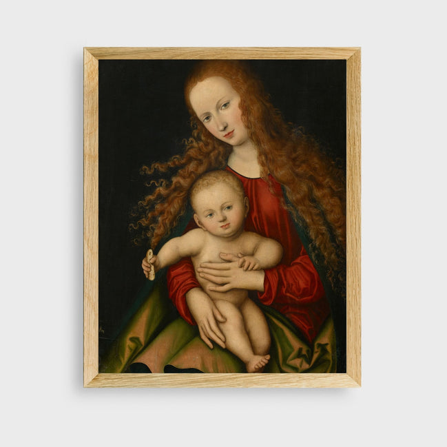 Madonna and Child: Cranach the Elder - Printable Wall Art
