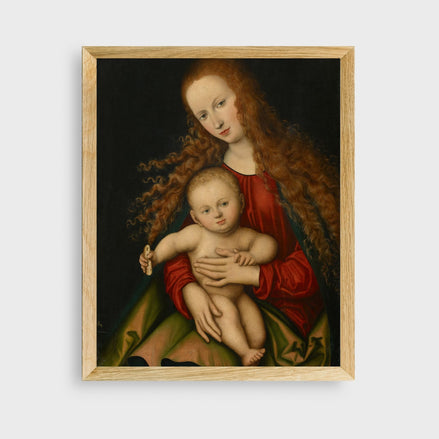 Madonna and Child: Cranach the Elder - Printable Wall Art