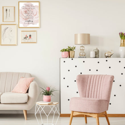 Everything is a Miracle: Einstein - Printable Wall Art