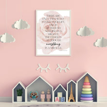 Load image into Gallery viewer, &quot;Everything is a Miracle: Einstein&quot; Printable Wall Art

