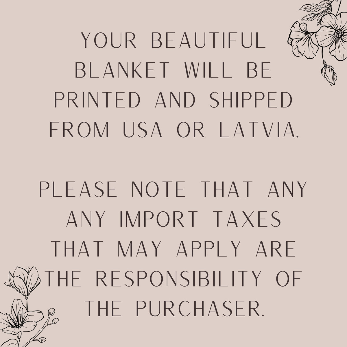Be Still and Know That I Am God - Psalm 46:10 - Minky Throw Blanket