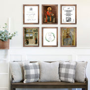 Advent Printable Art Collection: Set of 6 Advent Designs