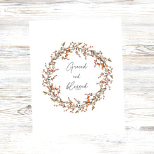 Load image into Gallery viewer, &quot;Graced and Blessed&quot; Printable Wall Art
