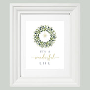 It's a Wonderful Life - Printable Wall Art