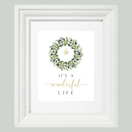 It's a Wonderful Life - Printable Wall Art