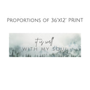 It Is Well With My Soul - Canvas Art Print