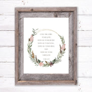 Love the Lord Your God With All Your Heart - Printable Wall Art