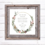 Love the Lord Your God With All Your Heart - Printable Wall Art