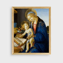 Load image into Gallery viewer, &quot;Madonna of the Book - Botticelli&quot;: Printable Wall Art

