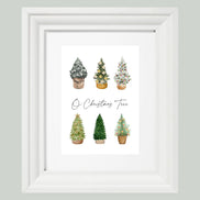 O, Christmas Tree - Printable Wall Art