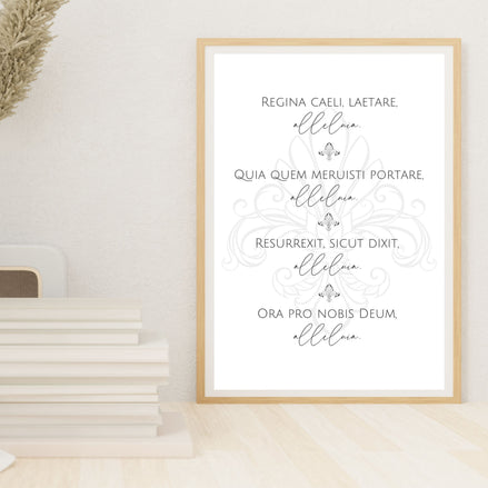 Regina Caeli - Printable Wall Art