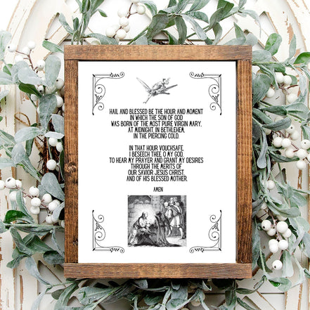 St. Andrew Christmas Novena - Printable Prayer Art
