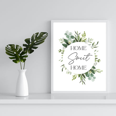 Home Sweet Home - Printable Wall Art