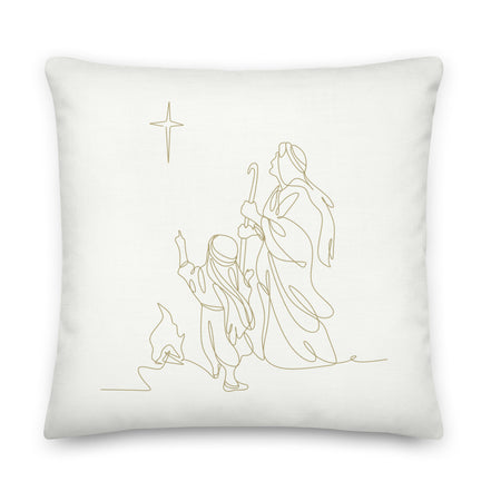 A Saviour is Born - Premium Decorative Pillow | Cushion