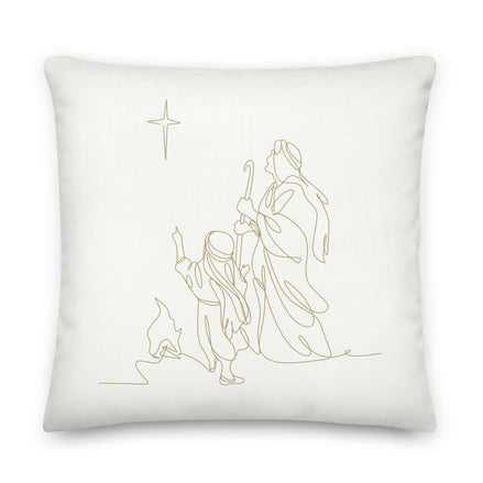 A Saviour is Born - Premium Decorative Pillow | Cushion