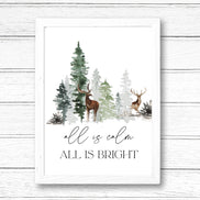 All is Calm - Printable Wall Art