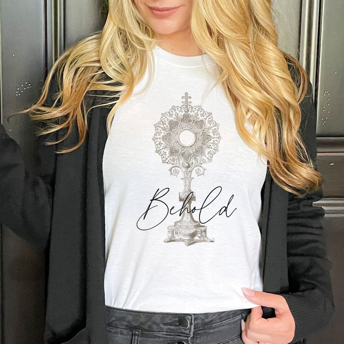 Behold:  Eucharistic T-Shirt