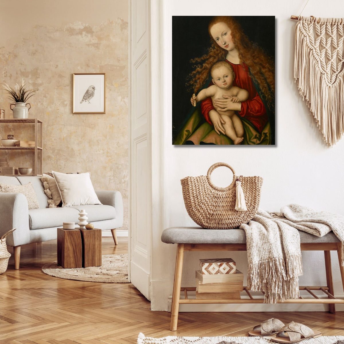 Madonna and Child - Cranach the Elder:  Canvas Wall Art