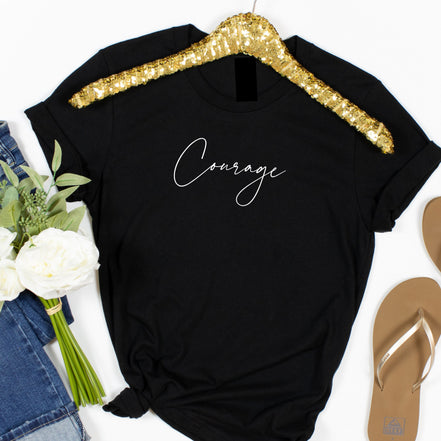 Courage Crewneck T-Shirt