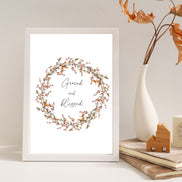 Graced and Blessed - Printable Wall Art
