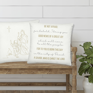 A Saviour is Born - Premium Decorative Pillow | Cushion