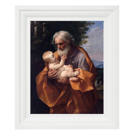 Saint Joseph with the Infant Jesus - Reni - Printable Wall Art