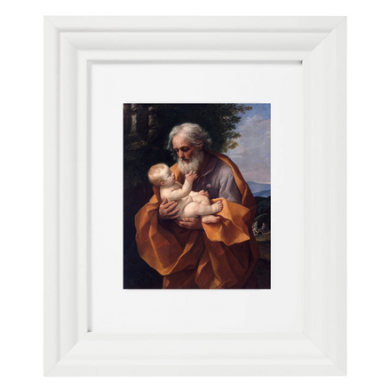 Saint Joseph with the Infant Jesus - Reni - Printable Wall Art