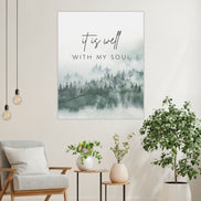 It Is Well With My Soul - Canvas Wall Art Print