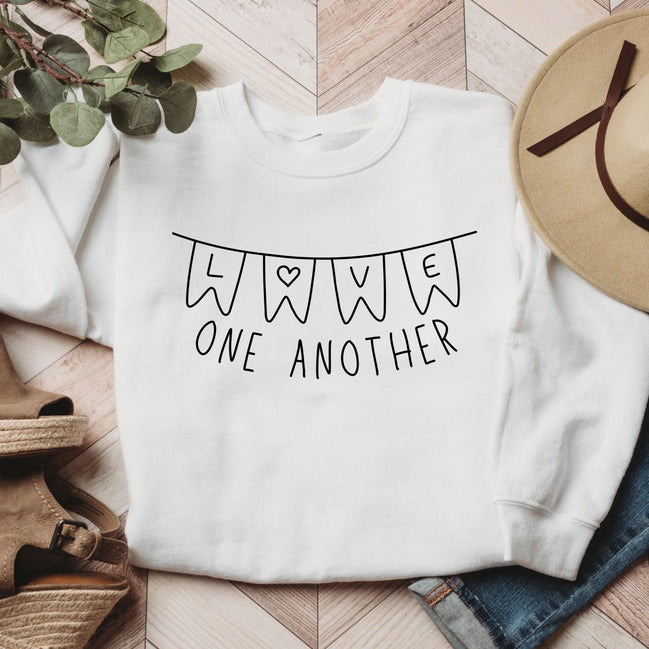 Love One Another - Crewneck Sweatshirt