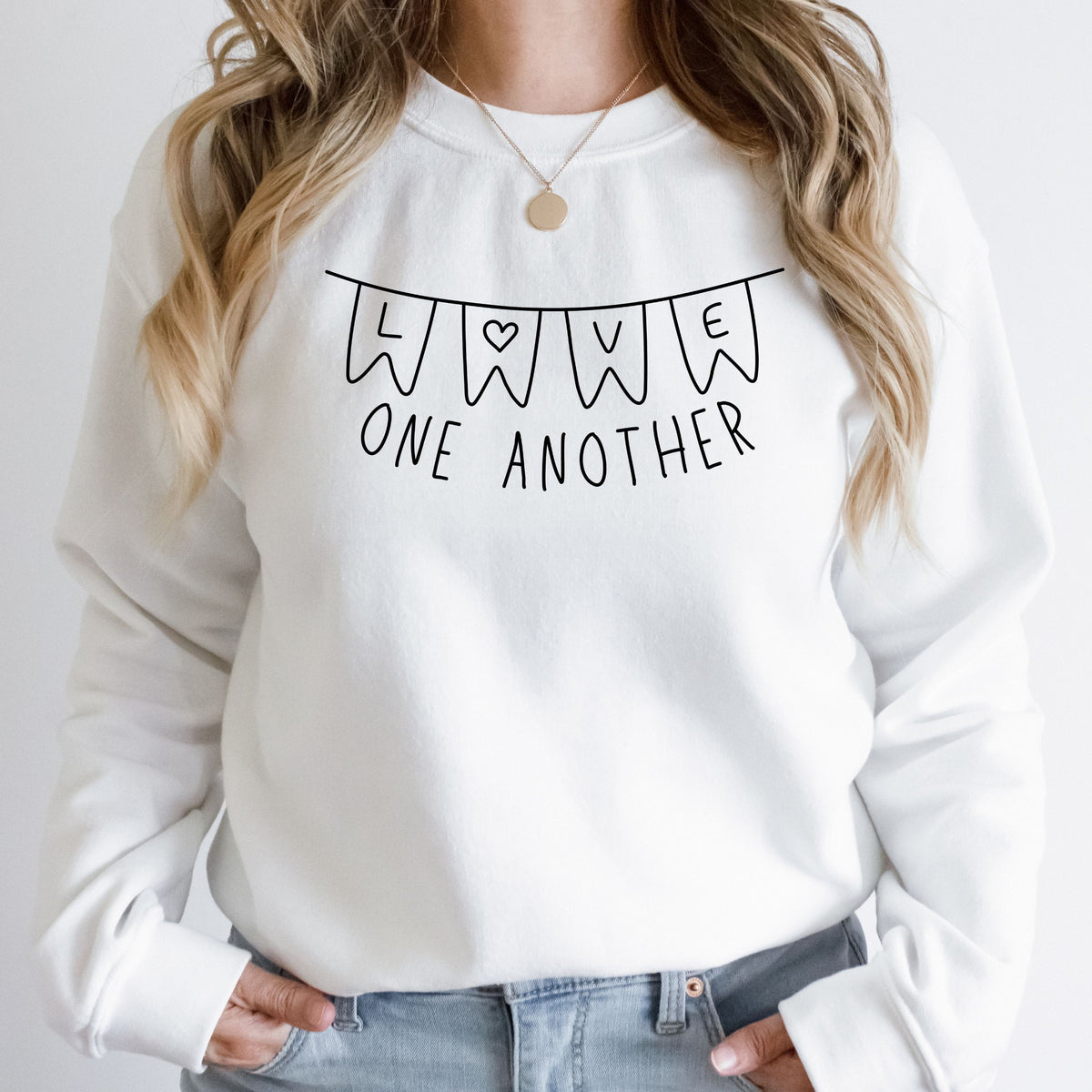 Love One Another - Crewneck Sweatshirt