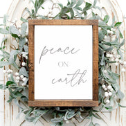 Peace on Earth - Printable Wall Art