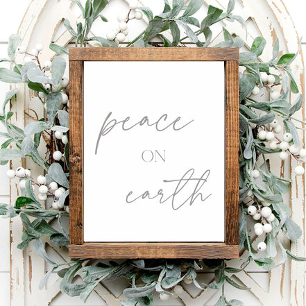 Peace on Earth - Printable Wall Art