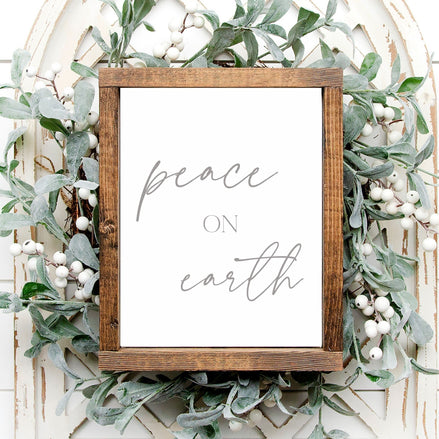 Peace on Earth - Printable Wall Art