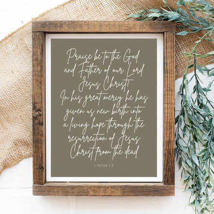 Easter Set of Printable Art - 5 Designs