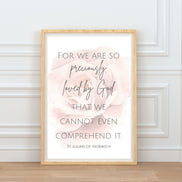 St. Julian of Norwich Quote - Set of 4 Printable Designs