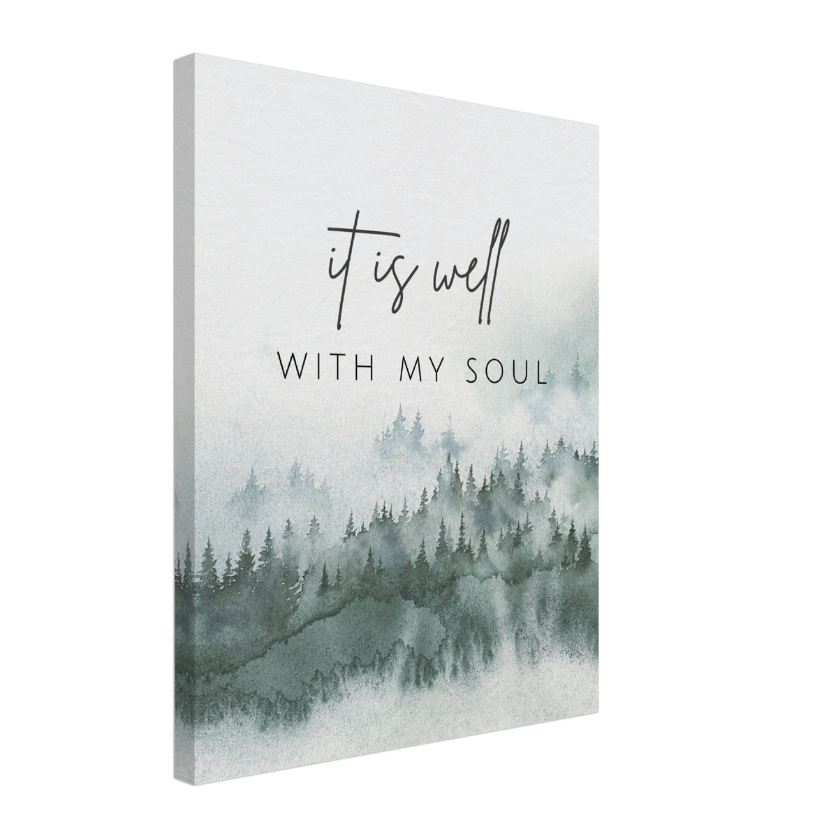 It Is Well With My Soul - Canvas Wall Art Print