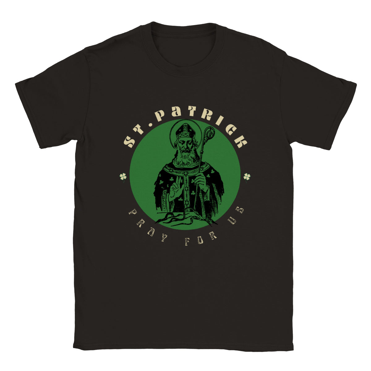 St. Patrick, Pray for Us - Unisex Crewneck T-Shirt