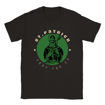 St. Patrick, Pray for Us - Unisex Crewneck T-Shirt