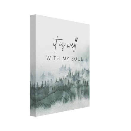 It Is Well With My Soul - Canvas Wall Art Print